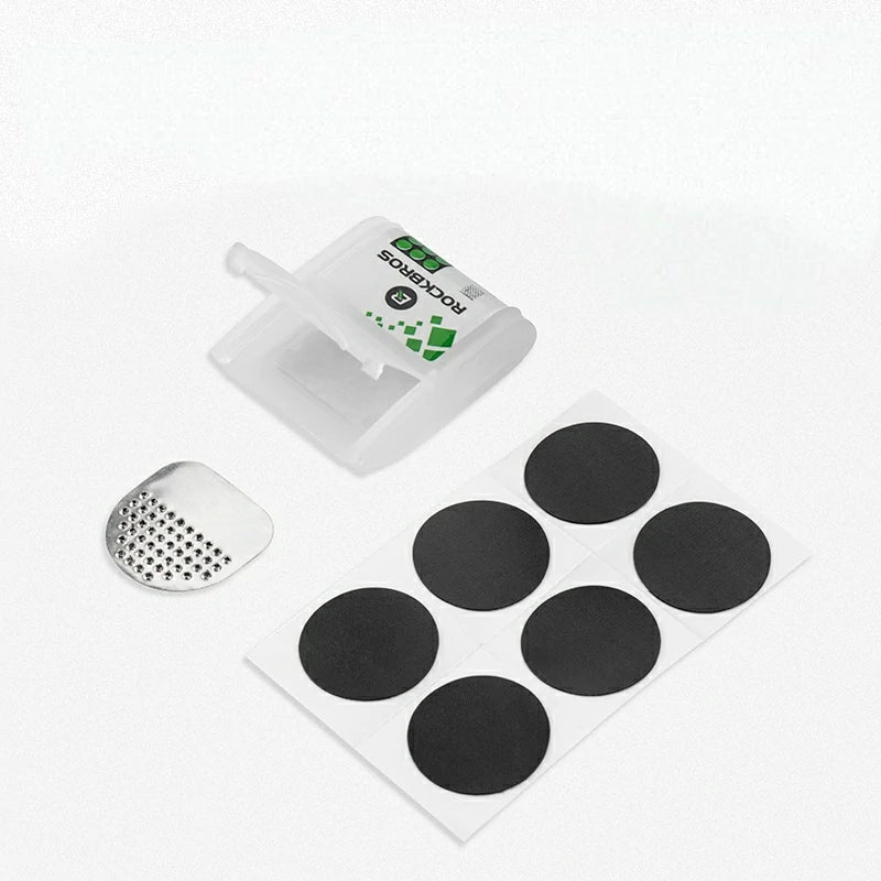 Ultra-Mini Tire Patch Kit – Super Lightweight Ultra-Slim Pocket-Friendly - white
