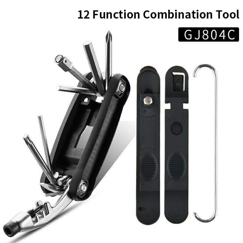 Portable Bike Repair Kit - Compact, Lightweight, Durable - GJ804C