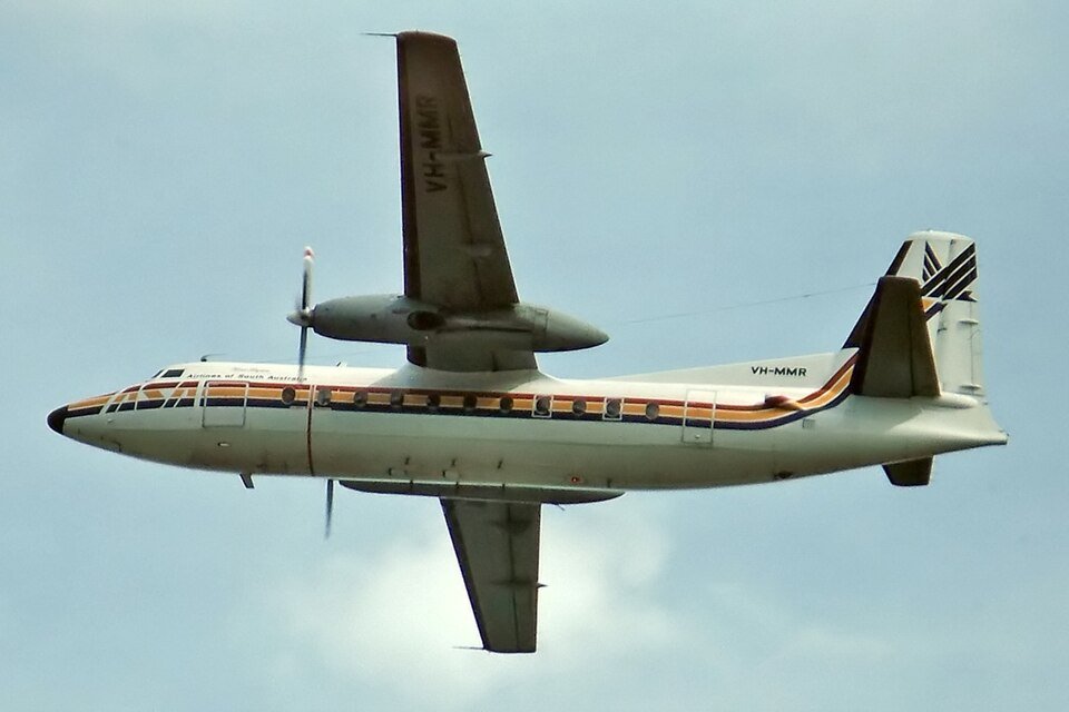 Airlines of South Australia Fokker F-27-200 Friendship at Birdsville.jpg — illustrative photo, not partner inventory
