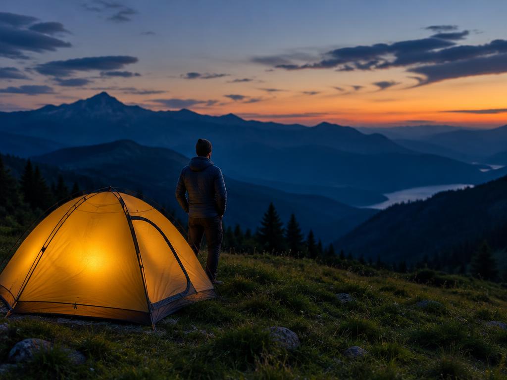 Camping & Outdoor illustration