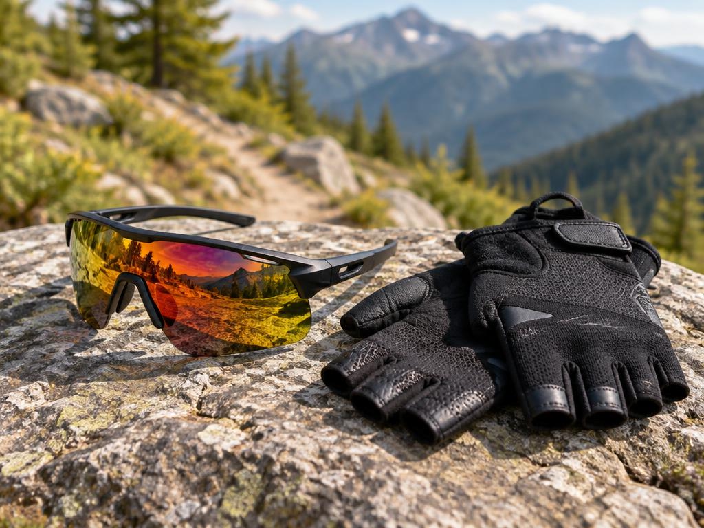 Eyewear & Gloves illustration