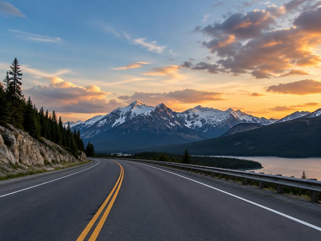 National Park Road Trip illustration