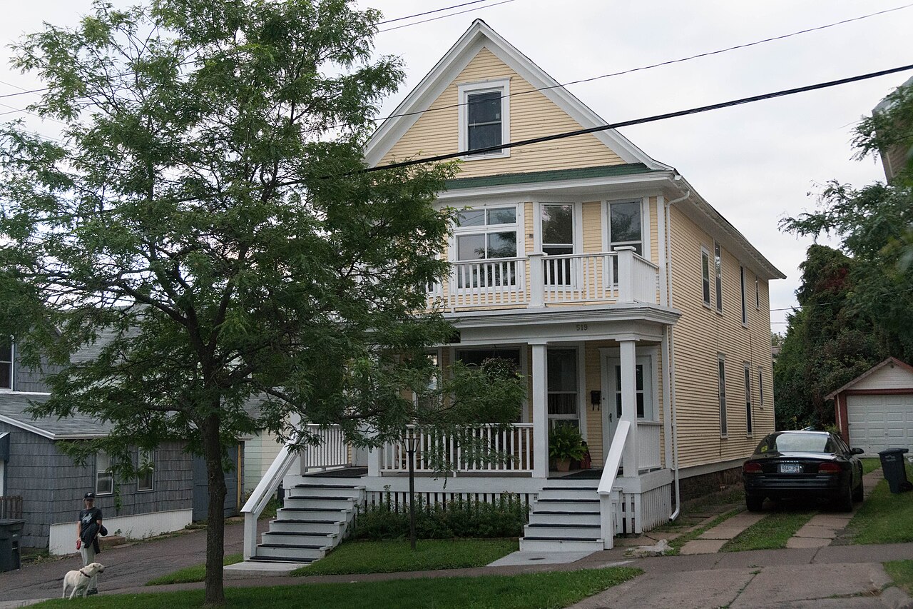 Boyhood home of Bob Dylan in Duluth, Minnesota, illustrative activity photo