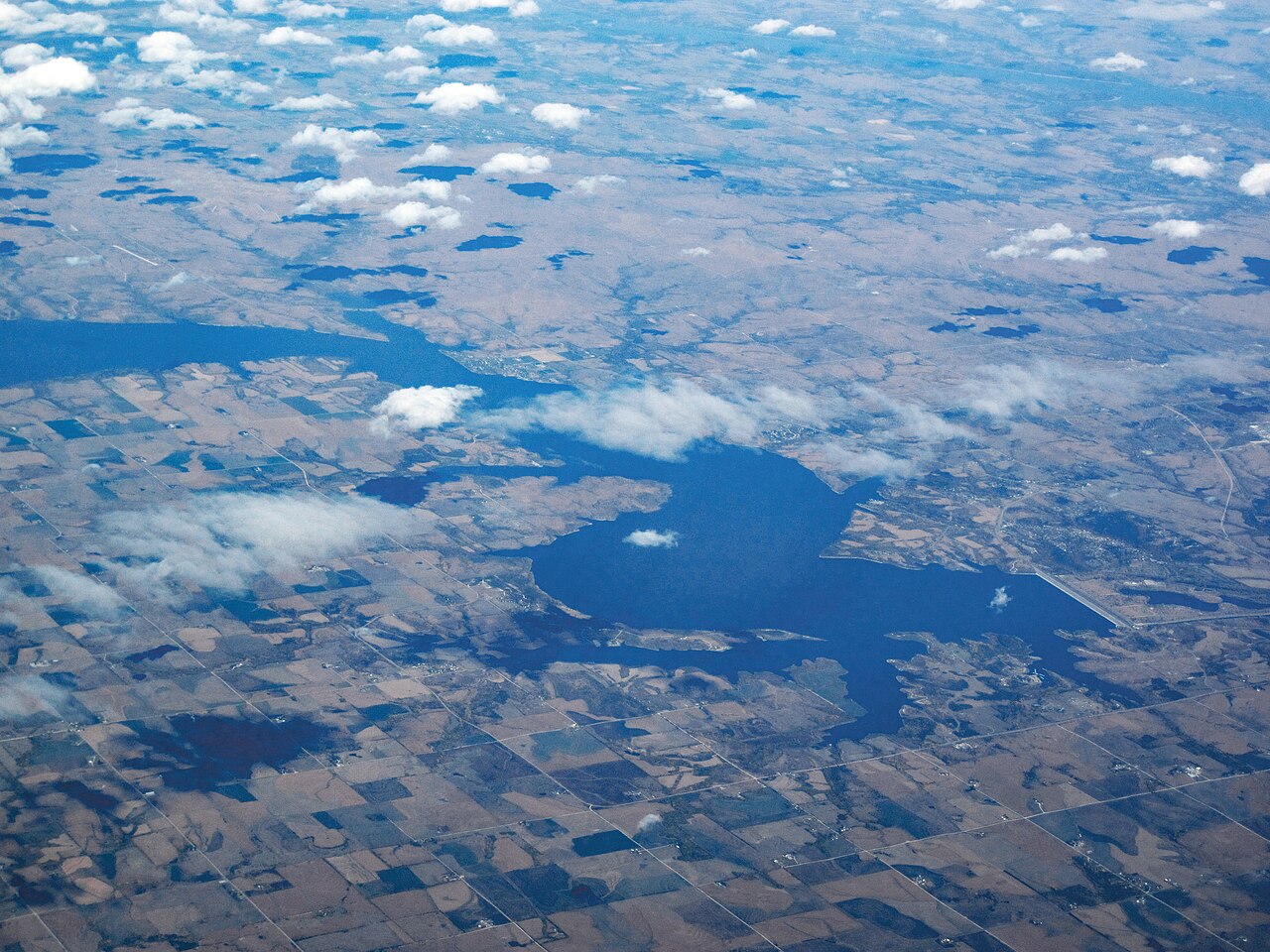Milford Lake (near Junction City, Kansas, USA) 1, illustrative activity photo