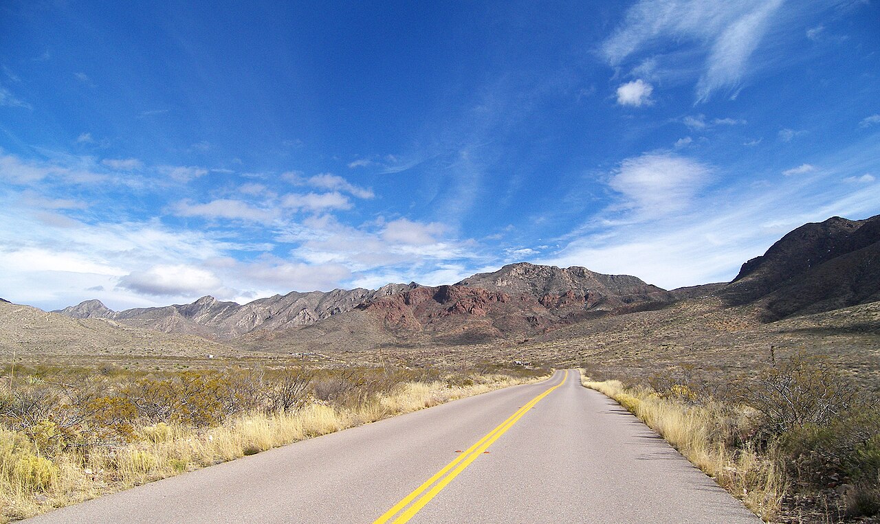 Franklin mts entrance, illustrative activity photo