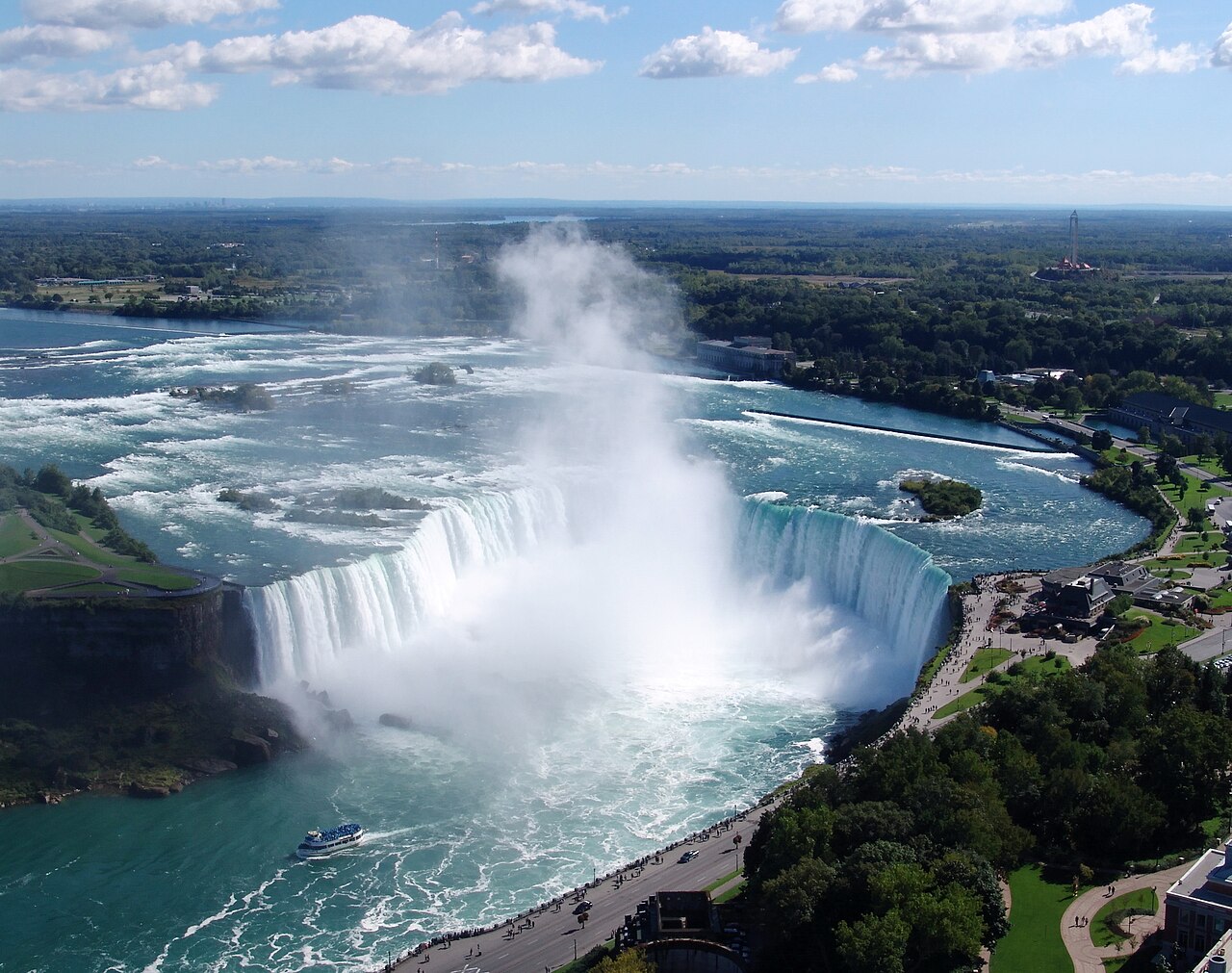 Niagara-Falls-Horseshoe-Falls-view, illustrative activity photo
