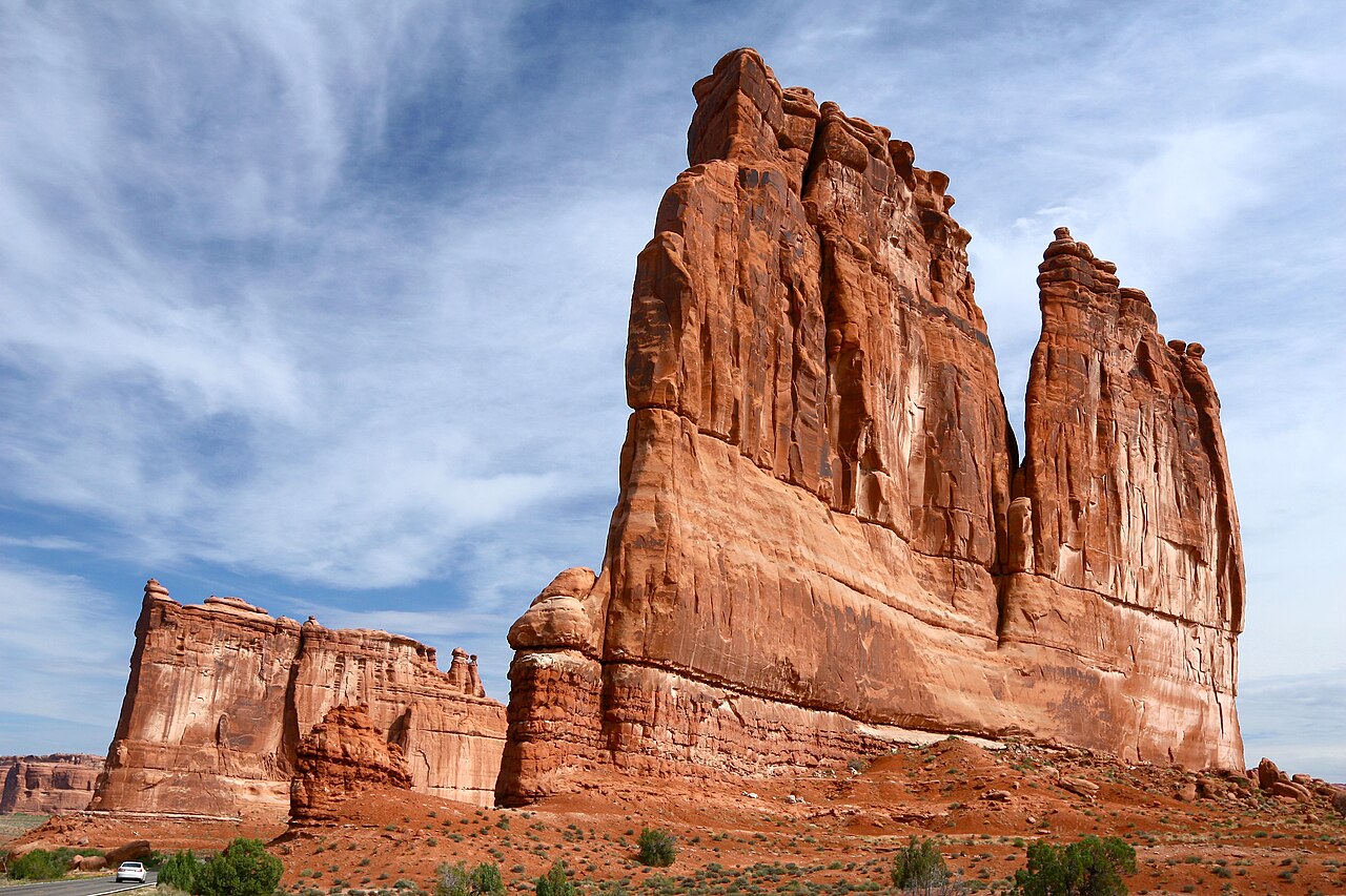The Organ at Arches National Park Utah Corrected, illustrative activity photo