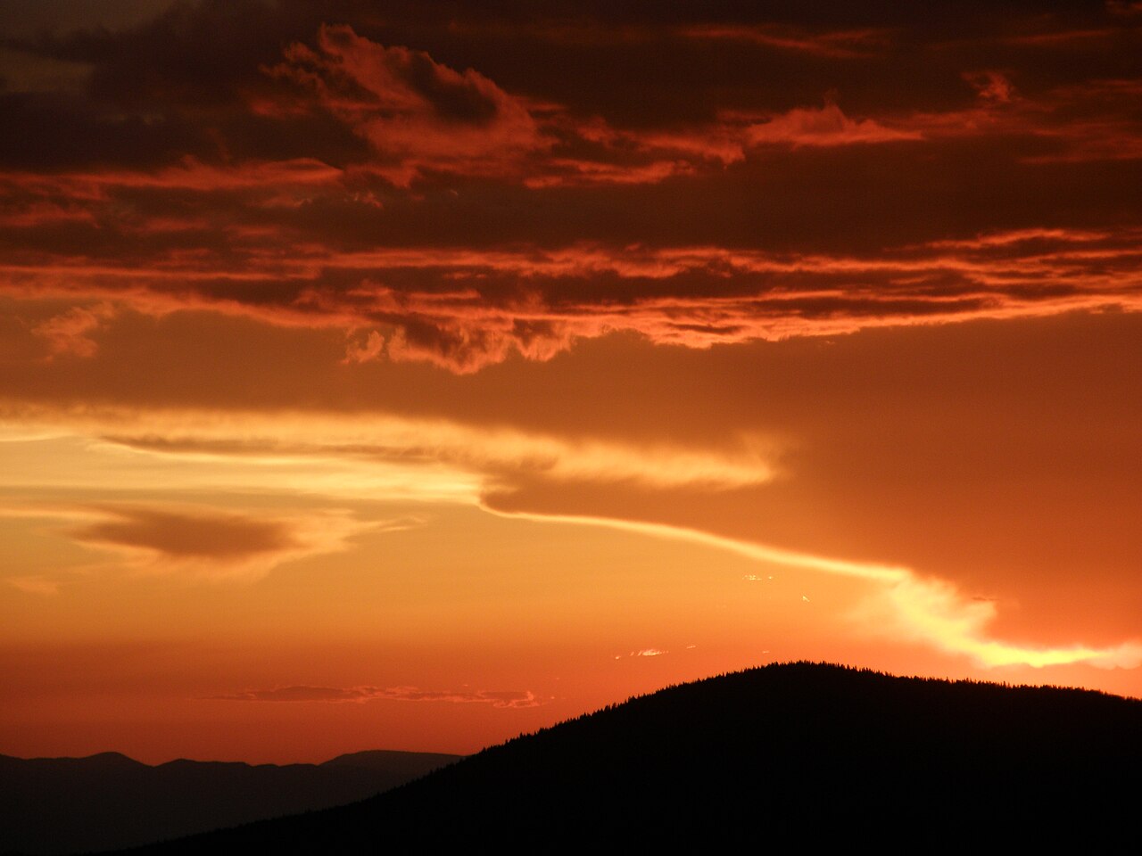 Sunset over the Gila Wilderness (8727135902), illustrative activity photo