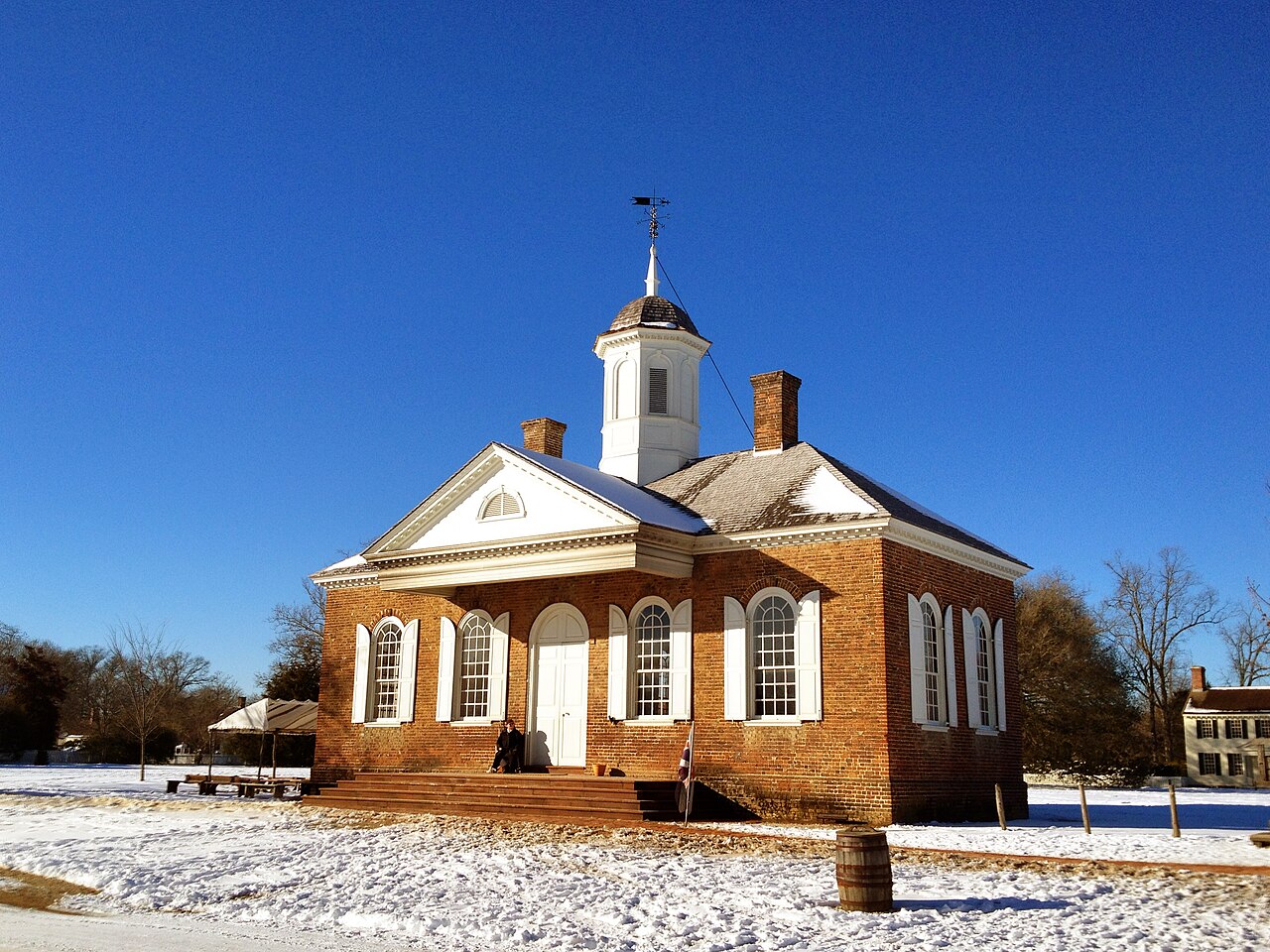 Courthouse, Duke of Gloucester Street, Colonial Williamsburg, Virginia - panoramio, illustrative activity photo