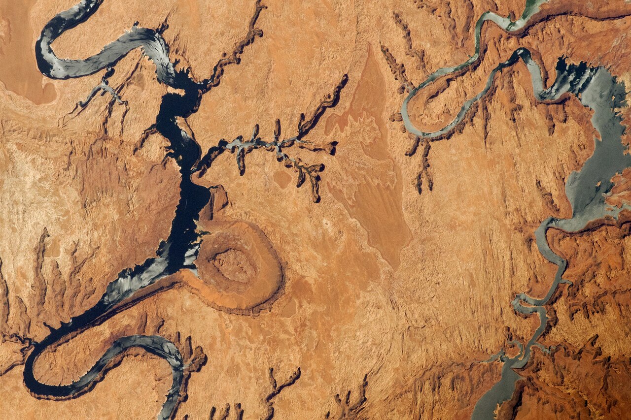 Lake Powell and The Rincon, Utah - NASA Earth Observatory, illustrative activity photo
