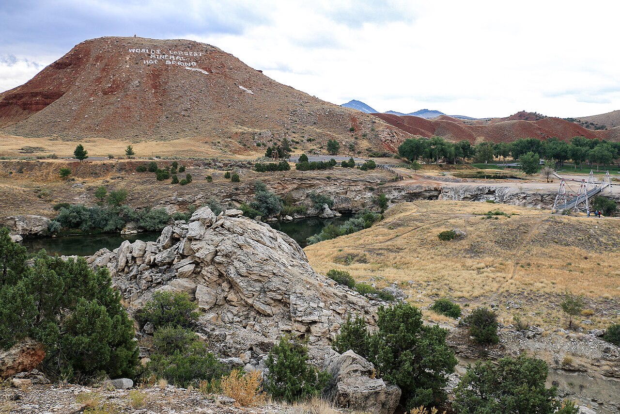 MK01041 Thermopolis hot springs, illustrative activity photo