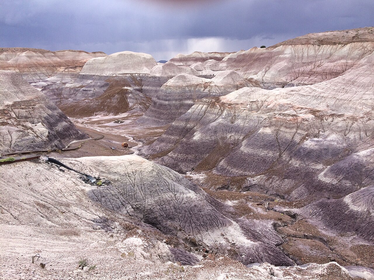 Blue Mesa, Painted Desert, Petrified Forest National Park, Arizona, illustrative activity photo