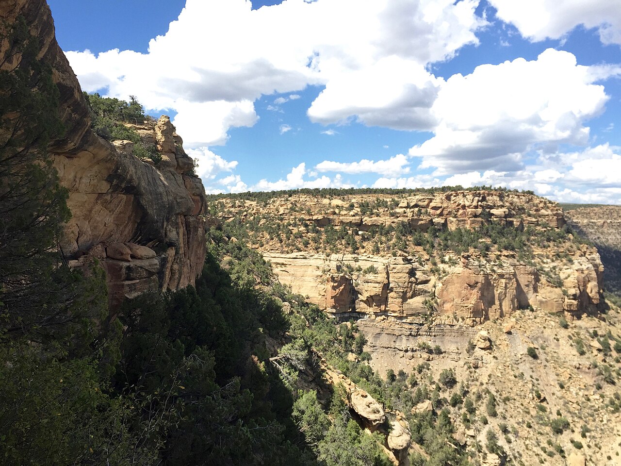 Canyon, Mesa Verde National Park, Mancos, CO, illustrative photo