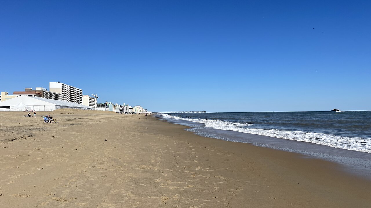 Beach at Virginia Beach Oceanfront 05, illustrative activity photo