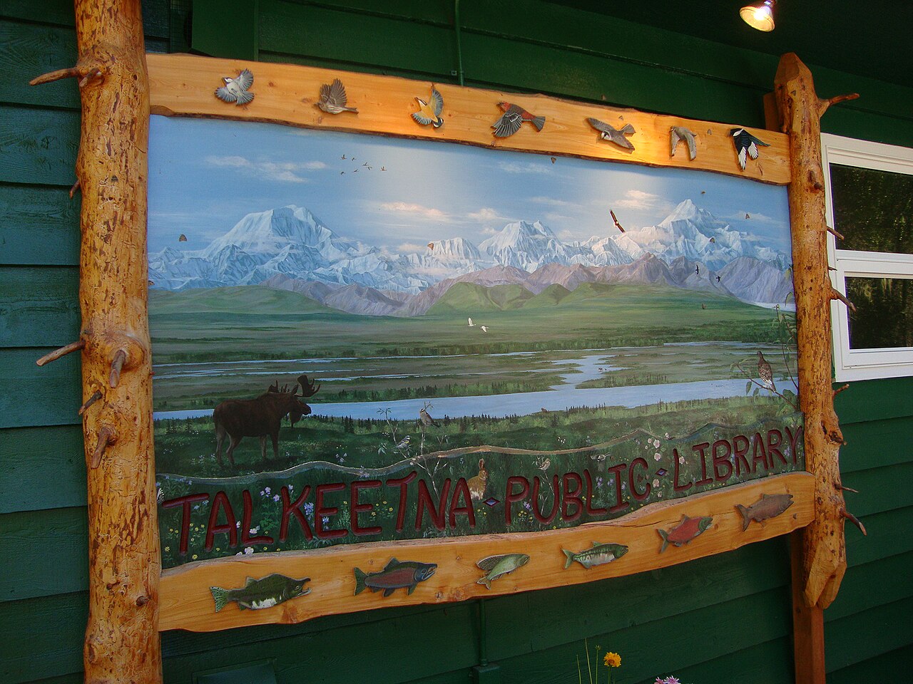 Talkeetna Library, Talkeetna, Alaska, illustrative activity photo