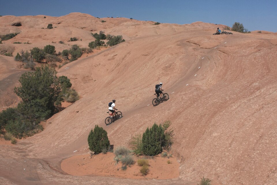 A283, Slickrock Bike Trail, Moab, Utah, USA, 2008, illustrative activity photo