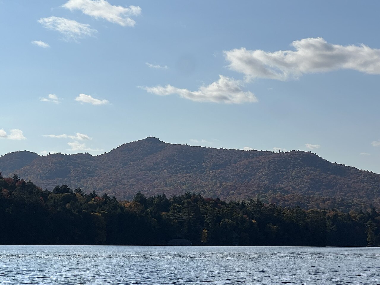 St. Regis Mountain from Upper St. Regis Lake, illustrative activity photo