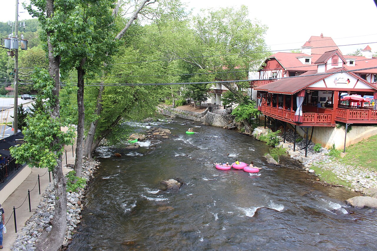 Tubing on the Chattahoochee, Helen, illustrative activity photo