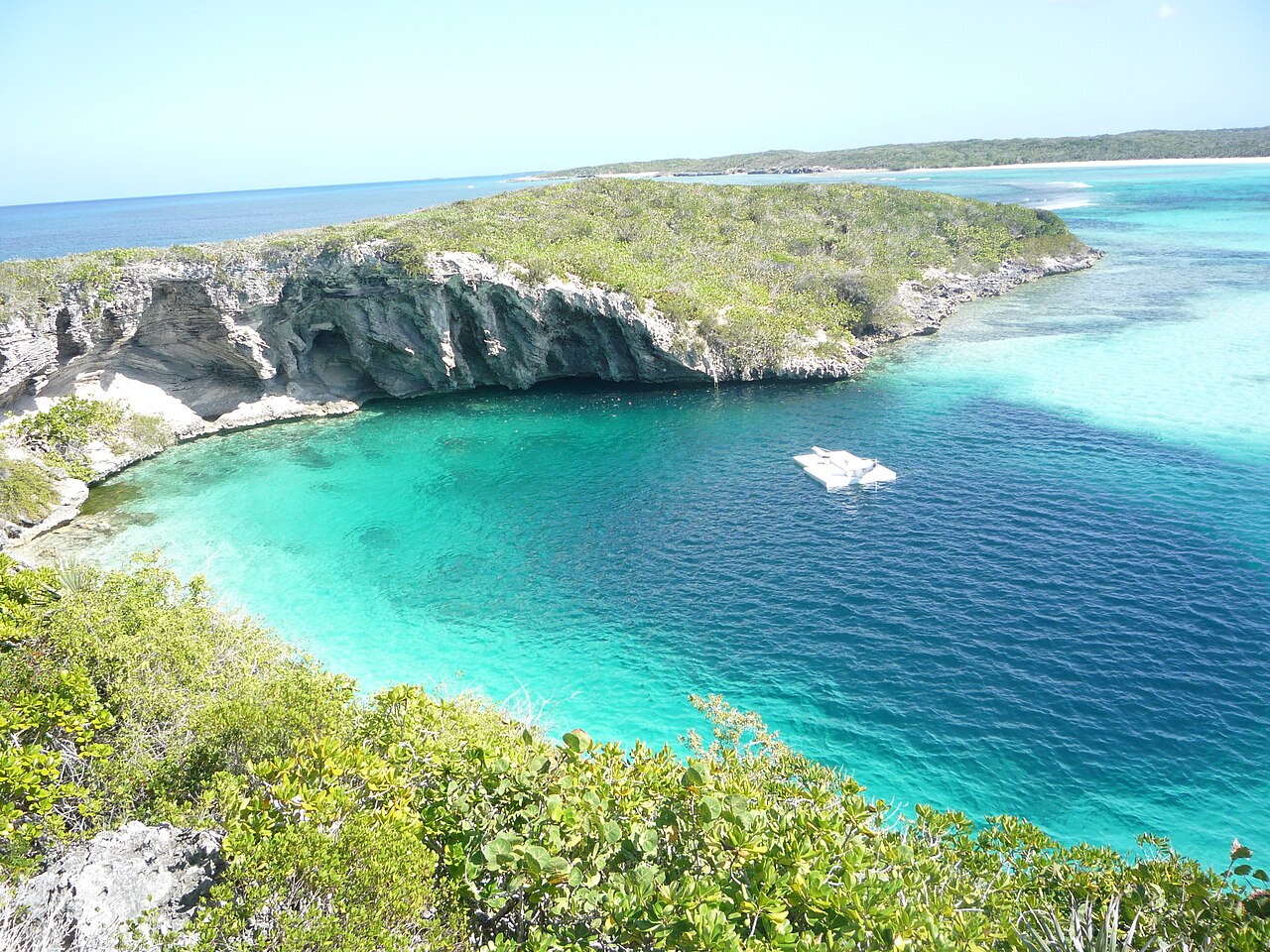 Dean Blue Hole Long Island Bahamas 20110210, illustrative activity photo