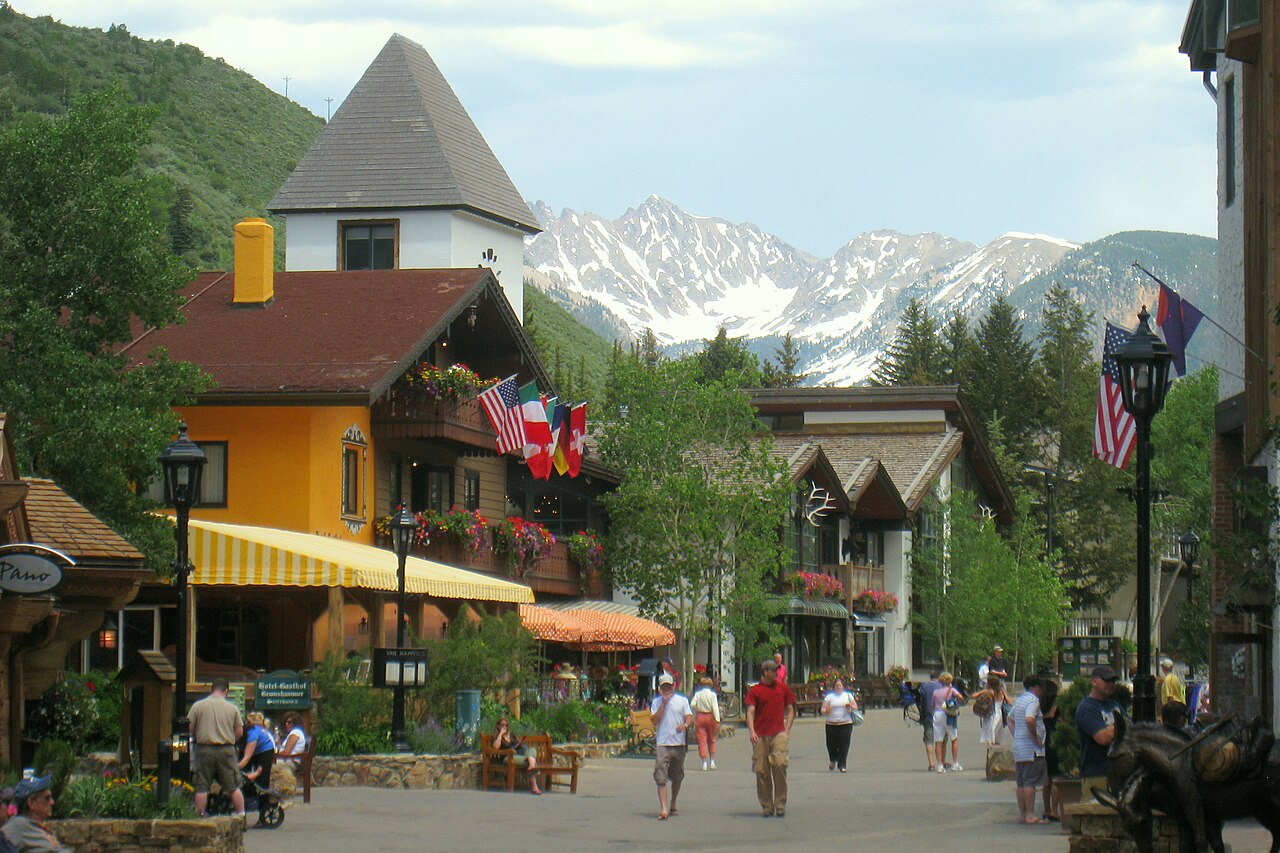 Vail, Colorado - street view, illustrative photo