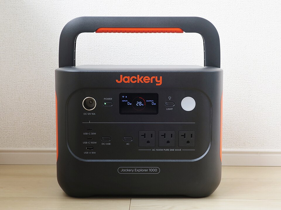 Jackery Explorer 1000 New JE-1000D, illustrative gear photo