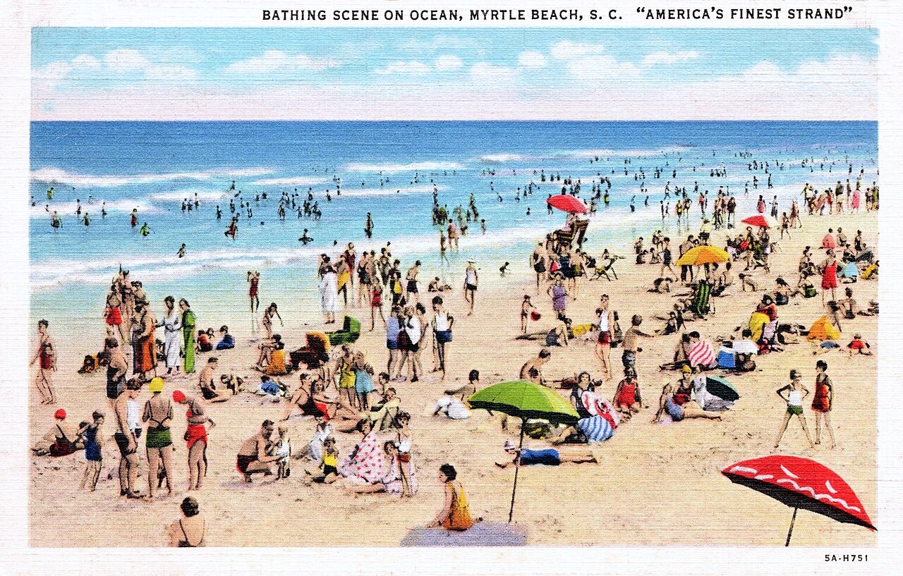 Myrtle Beach - Bathing scene, illustrative activity photo