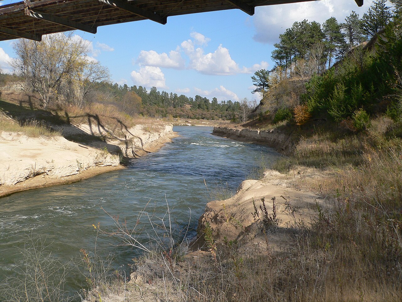 Niobrara River under Norden Bridge, illustrative activity photo