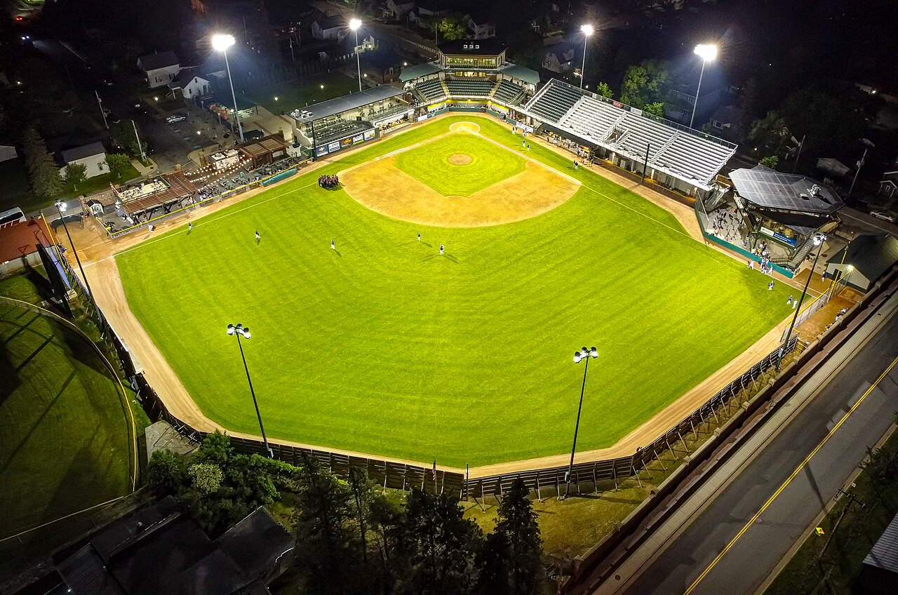 Wausau Athletic Park baseball field, illustrative activity photo