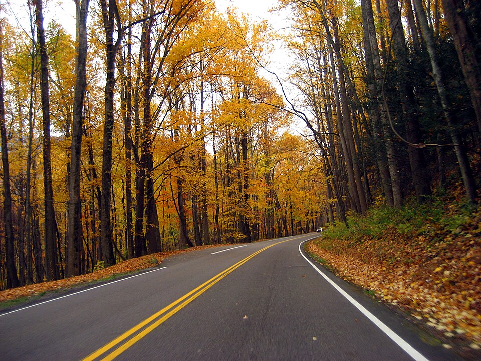 Great Smoky Mountains National Park in Autumn, illustrative activity photo