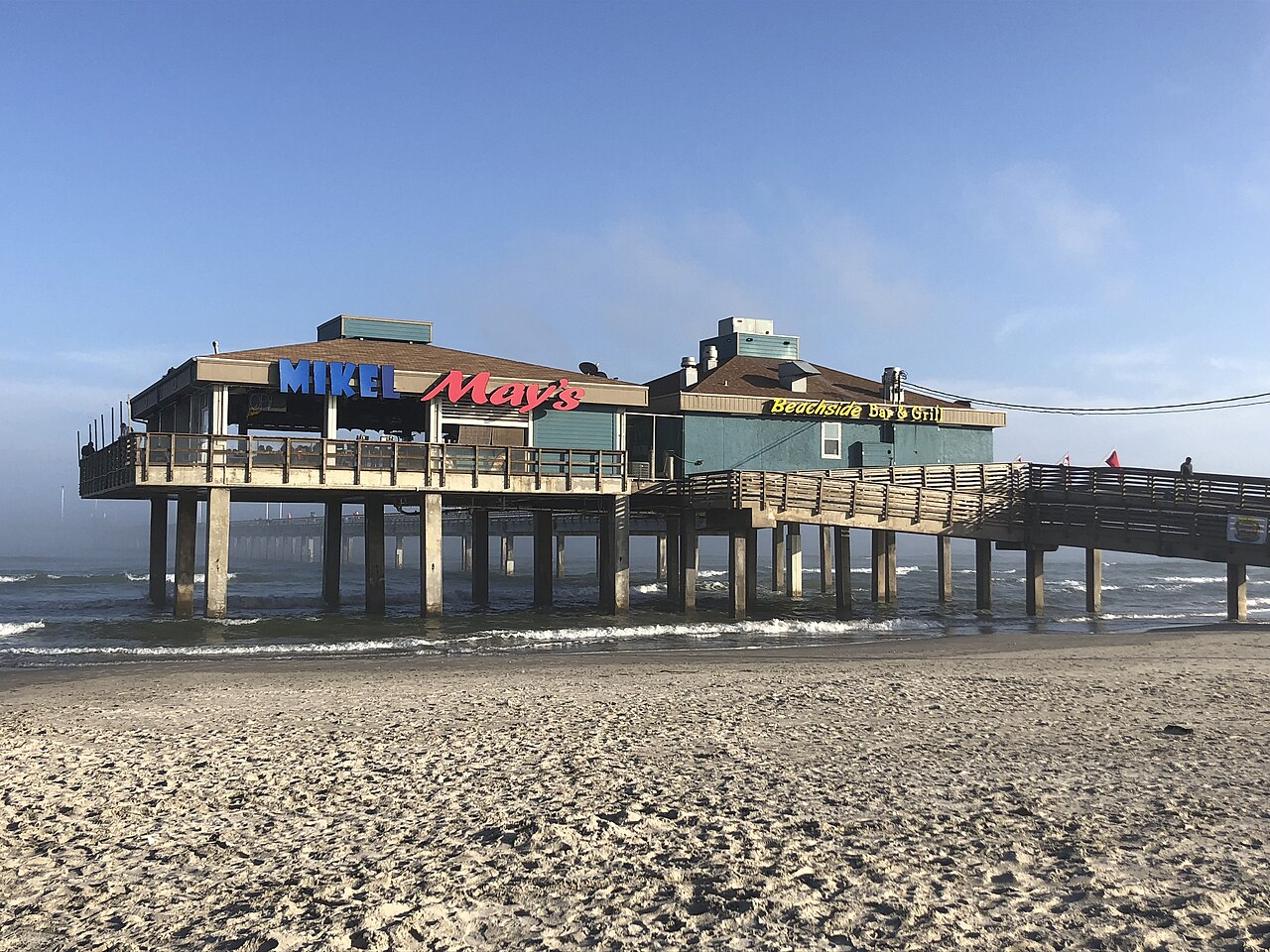 Bob Hall Pier on South Padre Island, illustrative activity photo