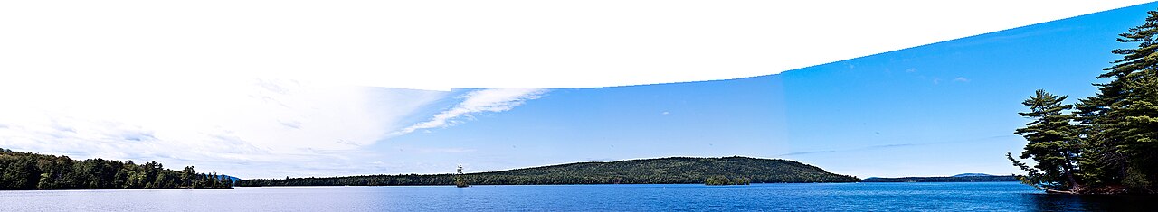 Moosehead Lake - Panorama North From Rowley Cove (9355457782), illustrative photo