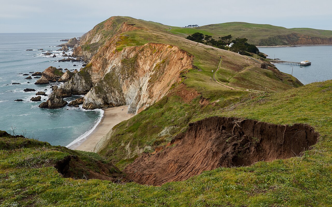 Coastline as seen from Chimney Rock, Point Reyes National Seashore, illustrative activity photo