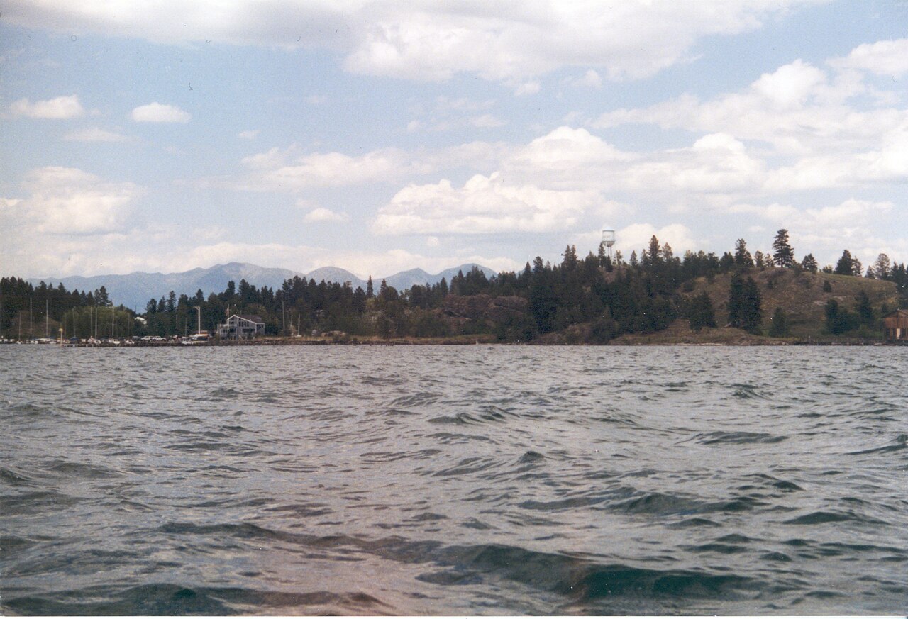 Flathead Lake (KML) 01-07, illustrative activity photo