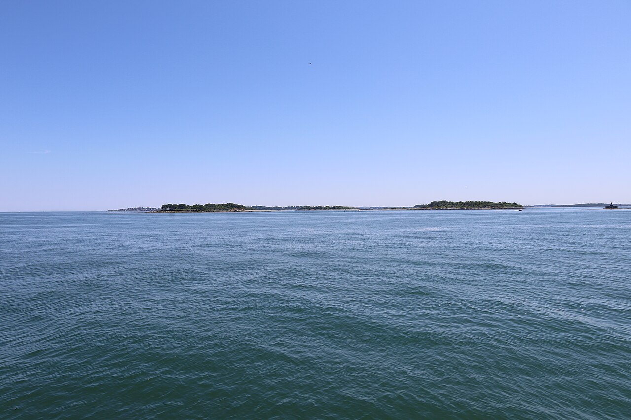 Boston Harbor Islands from Salem–Boston Ferry 2024d, illustrative activity photo