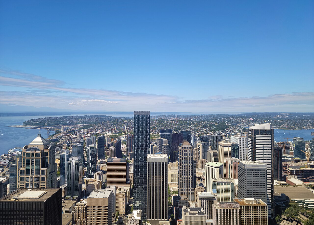 Seattle skyline 2021, illustrative activity photo