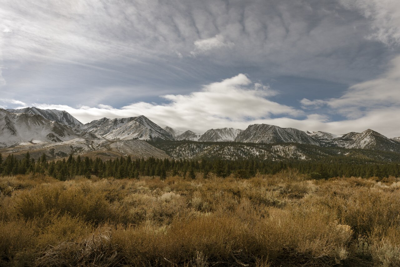 View of mountains, Mammoth Lakes, California LCCN2013633693, illustrative activity photo