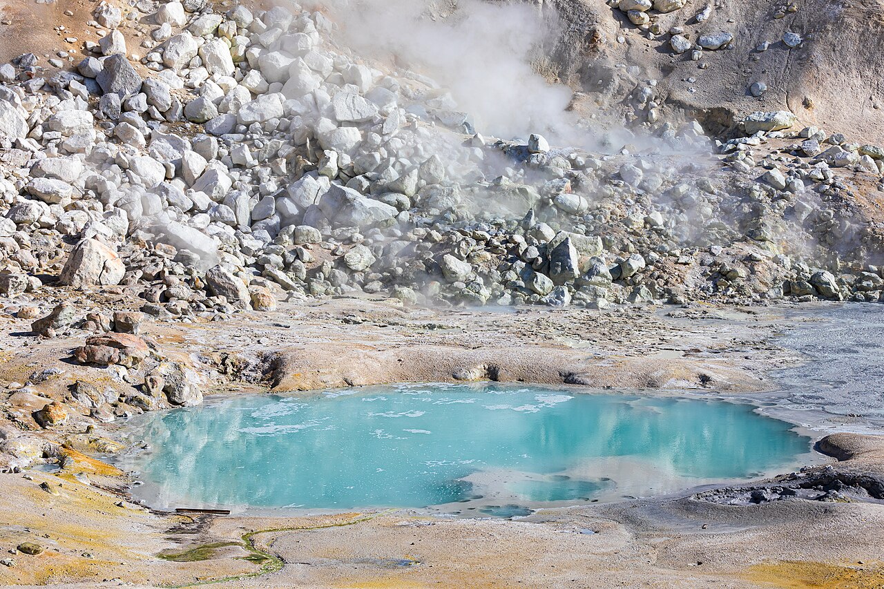 Aquamarine water pool at Bumpass Hell-8882, illustrative photo