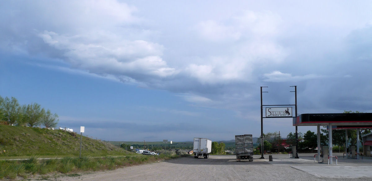 Stubs Truck Stop, Lander, Wyoming, illustrative activity photo