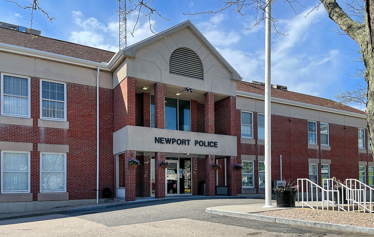 Police station, Newport Rhode Island, illustrative activity photo