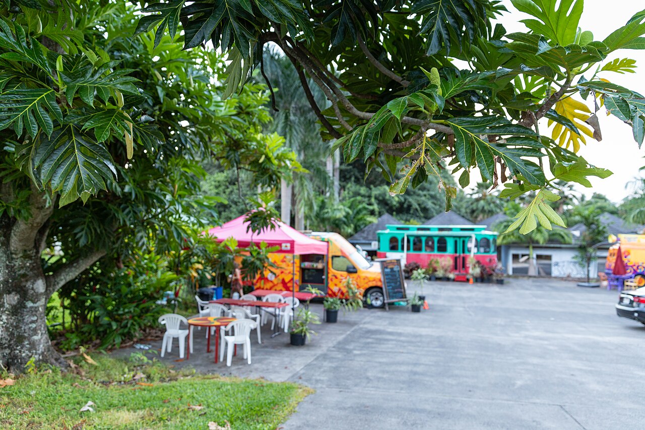 Hana Maui food trucks Hawaii (30800905637), illustrative activity photo