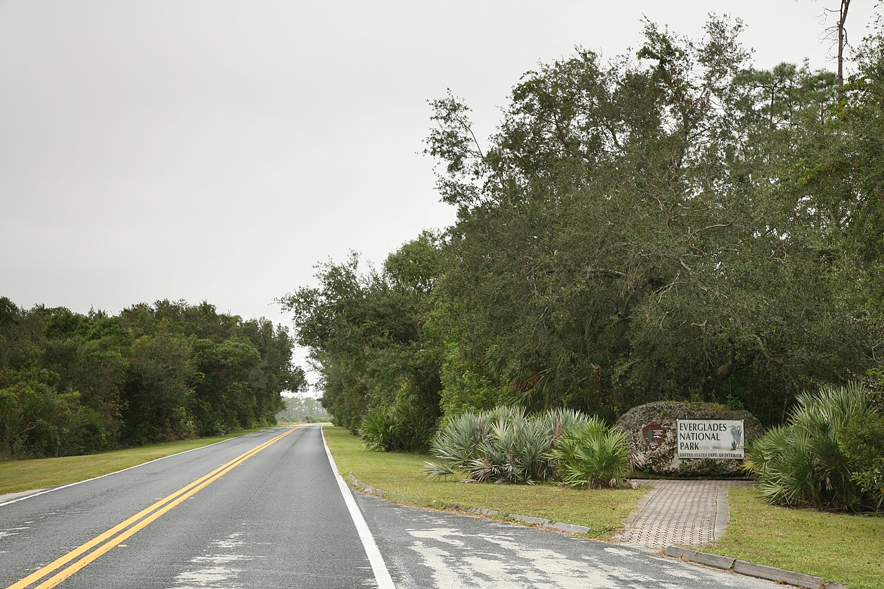 Everglades National Park east entrance, illustrative activity photo