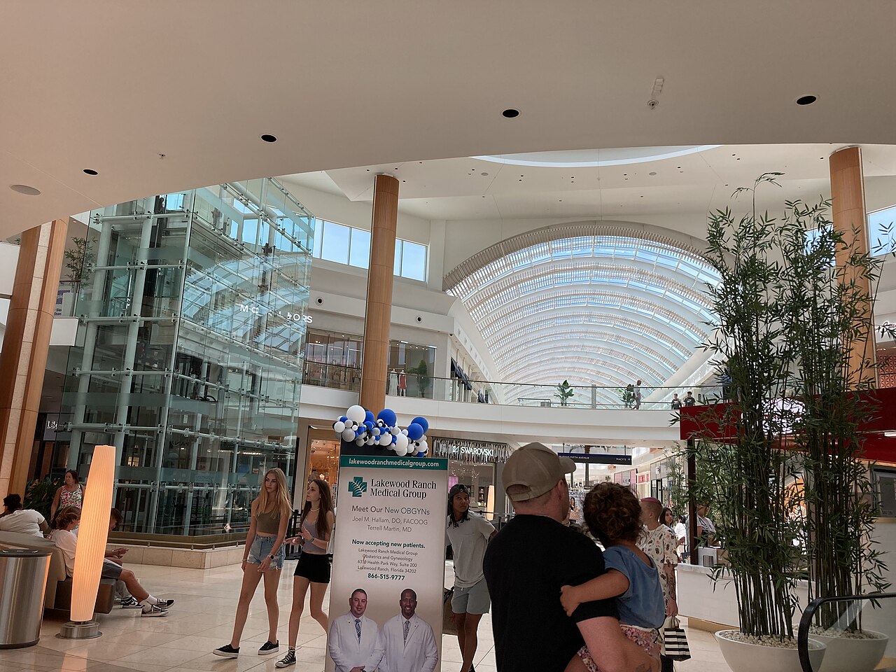 Sarasota Mall at UTC corridor 4, illustrative activity photo