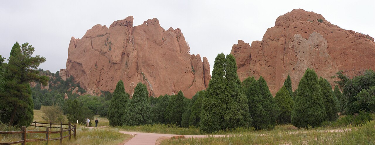 Garden of the Gods Central area, illustrative photo