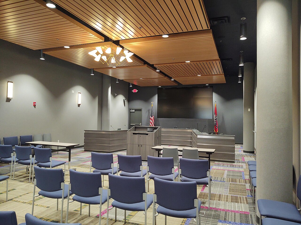 Conway, Arkansas City Council Chambers, illustrative activity photo