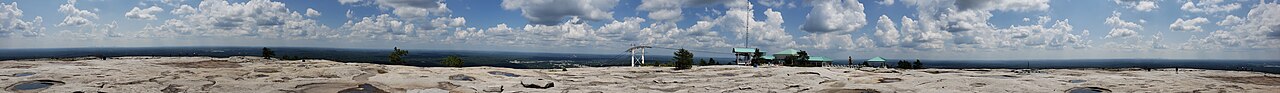 Stone Mountain High Resolution Panoramic View, illustrative activity photo