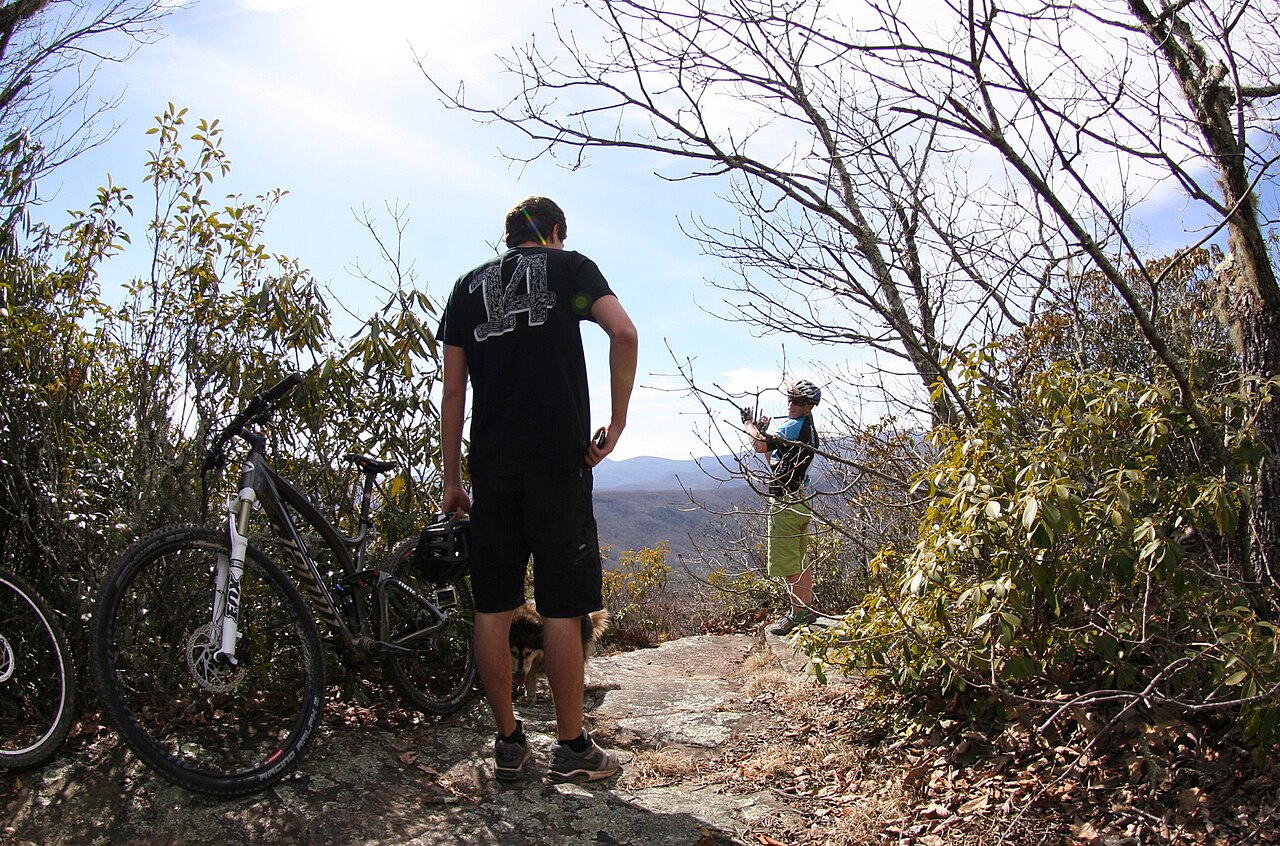 Pisgah National Forest (view from trail), illustrative activity photo
