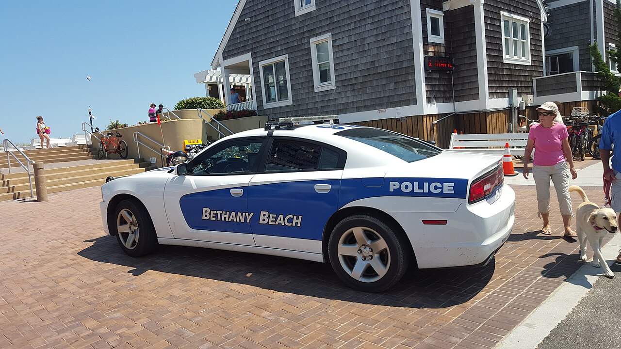 Bethany Beach, Delaware Police Car, illustrative activity photo