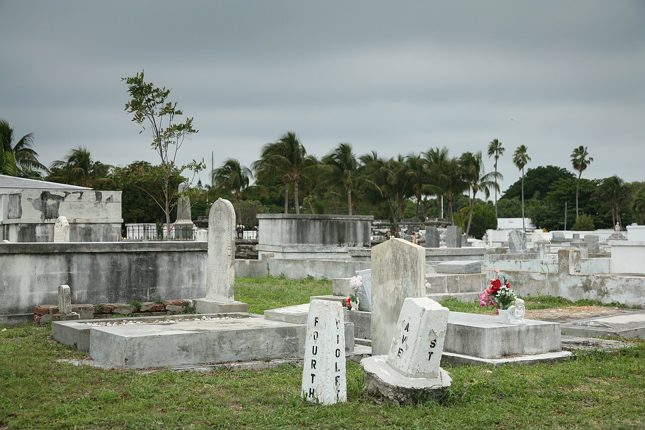 Key West cemetery, illustrative activity photo