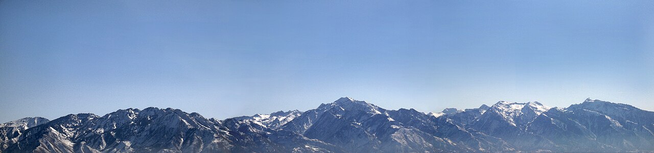 Wasatch Mountains SLV pano4, illustrative activity photo