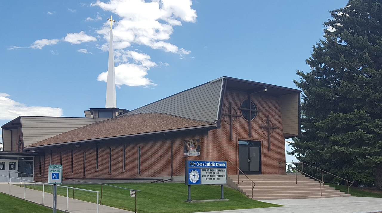 Holy Cross Catholic Church in Townsend Montana, illustrative activity photo